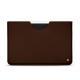 Apple iPad Pro 12" leather pouch - Châtaigne ( Pantone 476C ) 