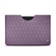 Pochette cuir Apple iPad Pro 12" - Lilas - Couture ( Nappa - Pantone 2645U ) 