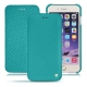 Custodia in pelle Apple iPhone 7 Plus - Bleu fluo