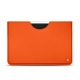 Apple iPad Pro 12" leather pouch - Orange fluo