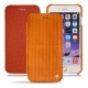 Custodia in pelle Apple iPhone 7 Plus - Abaca arancio