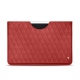 Pochette cuir Apple iPad Pro 12" - Cerise vintage - Couture