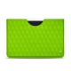 가죽 커버 Apple iPad Pro 12" - Vert fluo - Couture