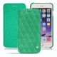 Housse cuir Apple iPhone 7 Plus - Menthe vintage - Couture