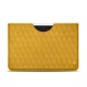 가죽 커버 Apple iPad Pro 12" - Jaune soulèu - Couture