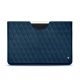 Apple iPad Pro 12" leather pouch - Blu mediterran - Couture