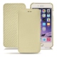 Apple iPhone 7 Plus leather case - Beige PU