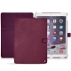 Housse cuir Apple iPad Pro 12.9" (2017) - Prune vintage ( Pantone 512C ) 