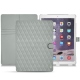 Housse cuir Apple iPad Pro 12.9" (2017) - Gris - Couture ( Nappa - Pantone W428C ) 