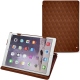 Apple iPad Pro 12.9" (2017) leather case - Marron - Couture ( Nappa - Pantone 1615C ) 