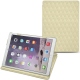 Apple iPad Pro 12.9" (2017) leather case - Ivoire - Couture ( Sleek P C12 - White ) 