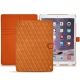 Housse cuir Apple iPad Pro 12.9" (2017) - Mandarine vintage - Couture