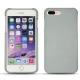 Apple iPhone 7 Plus leather cover - Gris ( Nappa - Pantone W428C ) 