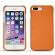 Apple iPhone 7 Plus leather cover - Orange ( Nappa - Pantone 1495U ) 