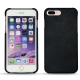 Lederschutzhülle Apple iPhone 7 Plus - Dark vintage ( Roughtcut - Black#5256 ) 