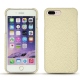 Lederschutzhülle Apple iPhone 7 Plus - Ivoire ( Sleek P C12 - White ) 
