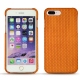 Coque cuir Apple iPhone 7 Plus - Abaca arancio