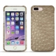 Custodia in pelle Apple iPhone 7 Plus - Autruche desert
