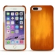 Lederschutzhülle Apple iPhone 7 Plus - Orange Patine