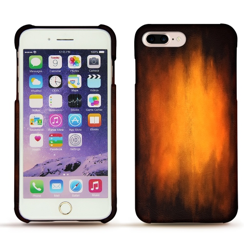 Lederschutzhülle Apple iPhone 7 PlusFauve Patine