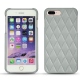Custodia in pelle Apple iPhone 7 Plus - Gris - Couture ( Nappa - Pantone W428C ) 