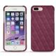 Apple iPhone 7 Plus leather cover - Prune vintage - Couture