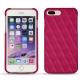 Custodia in pelle Apple iPhone 7 Plus - Rose fluo - Couture