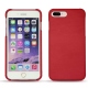 Coque cuir Apple iPhone 7 Plus - Rouge troupelenc