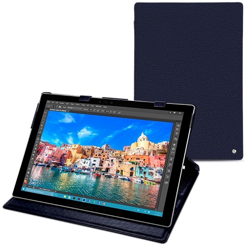 硬质真皮保护套 Microsoft Surface Pro 4 Cobalt ( Pantone #2b253f ) 