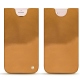 Apple iPhone 7 Plus leather pouch - Or Maïa ( Pantone 871C ) 