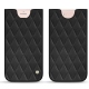 Capa em pele Apple iPhone 7 Plus - Noir - Couture ( Nappa - Black ) 