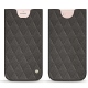 Custodia in pelle Apple iPhone 7 Plus - Anthracite - Couture ( Pantone 424C ) 