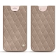 Funda de piel Apple iPhone 7 Plus - Taupe vintage - Couture