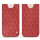 Custodia in pelle Apple iPhone 7 Plus - Cerise vintage - Couture