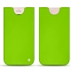 Apple iPhone 7 Plus leather pouch - Vert fluo