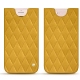 レザーケース Apple iPhone 7 Plus - Jaune soulèu - Couture