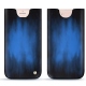 Apple iPhone 7 Plus leather pouch - Bleu Patine