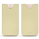 Pochette cuir Apple iPhone 7 Plus - Beige PU