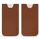 Apple iPhone 7 Plus leather pouch - Marron PU
