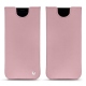 Samsung Galaxy S8 leather pouch - Rose ( Nappa - Pantone 2365C ) 