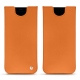 Custodia in pelle Samsung Galaxy S8 - Orange ( Nappa - Pantone 1495U ) 