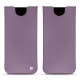 Custodia in pelle Samsung Galaxy S8 - Lilas ( Nappa - Pantone 2645U ) 