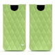Custodia in pelle Samsung Galaxy S8 - Vert olive - Couture ( Nappa - Pantone 578U ) 