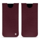 Funda de piel Samsung Galaxy S8 - Lie de vin ( Pantone 5115C ) 