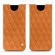 Samsung Galaxy S8 leather pouch - Mandarine vintage - Couture