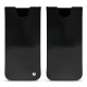 Samsung Galaxy S8 leather pouch - Onyx ( Black ) 