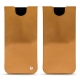 Pochette cuir Samsung Galaxy S8 - Or Maïa ( Pantone 871C ) 