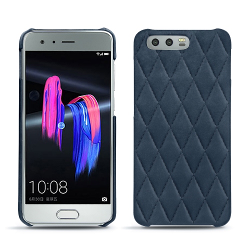 Custodia in pelle Huawei Honor 9Jean vintage - Couture ( Pantone #2f414f  ) 