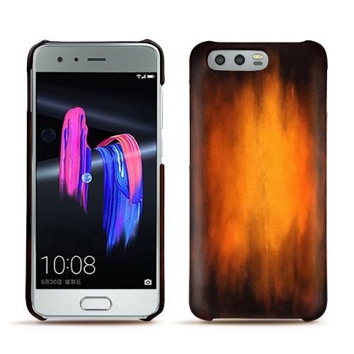 Capa em pele Huawei Honor 9Fauve Patine