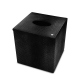 Square tissue box holder - Griffe 1 - Serpent nero